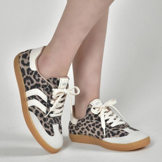 Tênis Via Marte Feminino Casual Street Cadarço 125-003