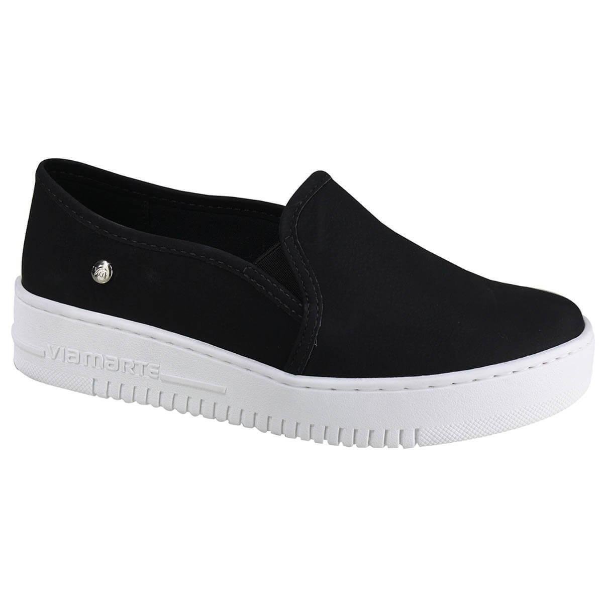 Via Marte Tenis Flatform Netshoes Tênis Casual Feminino Slip On