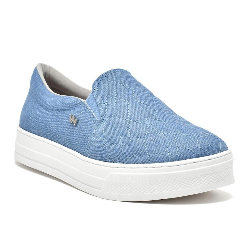 TENIS VIA MARTE SLIP-ON JEANS FEMININO