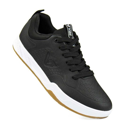 Tênis Vibe New York Masculino - Preto Menor preço em Tênis Vibe New York Masculino - Preto