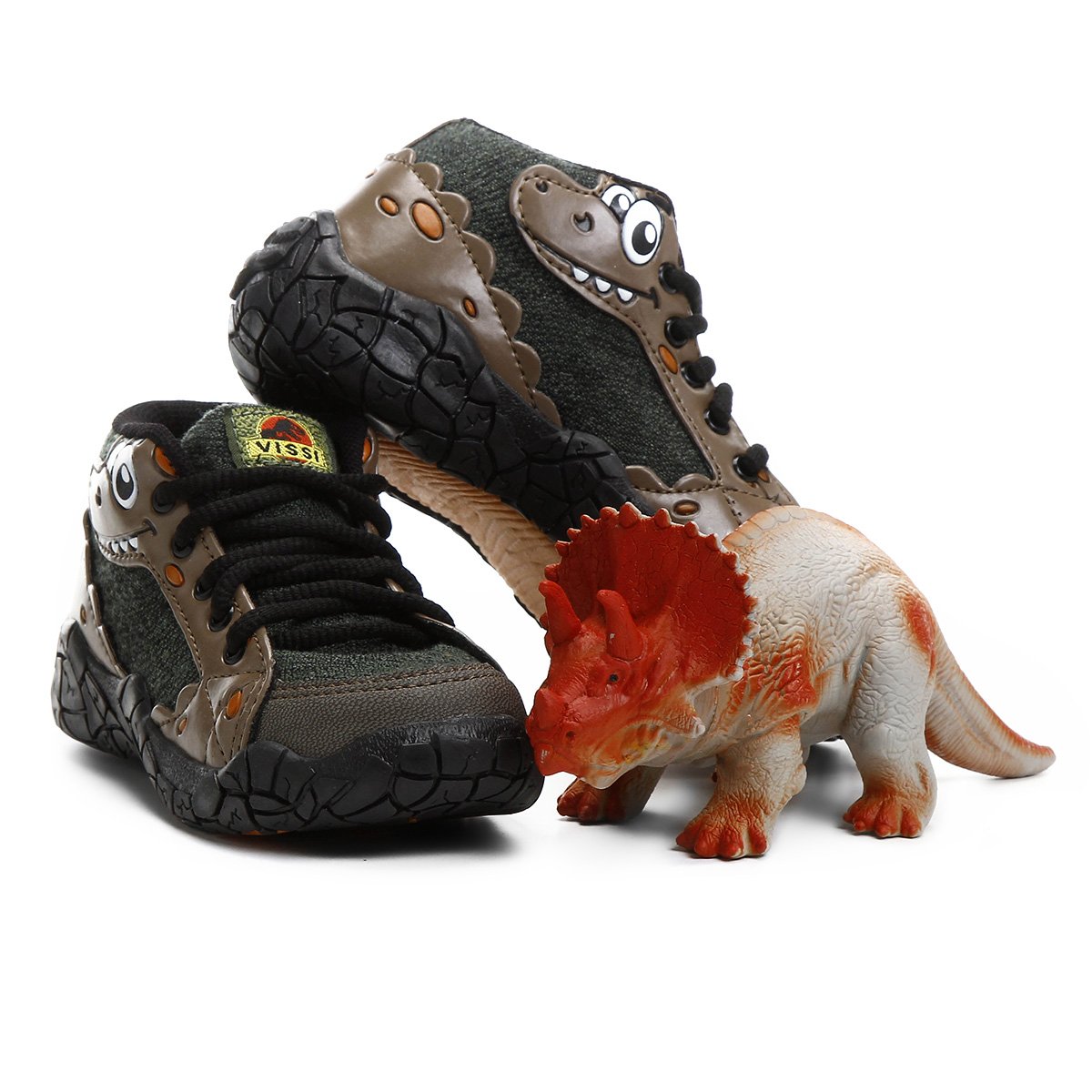 tenis vissi dinossauro