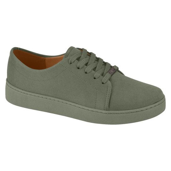 Tenis Vizzano 1214.205 Feminino - Verde Militar Menor preço em Tenis Vizzano 1214.205 Feminino - Verde Militar