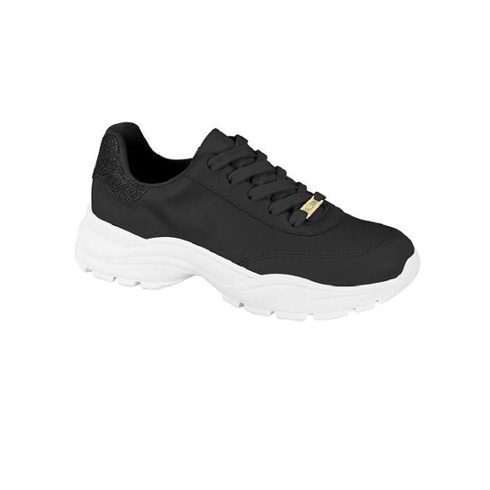 Tênis Vizzano 1331.101 Chunky Sneaker - Feminino - Preto - Preto Menor preço em Tênis Vizzano 1331.101 Chunky Sneaker - Feminino - Preto - Preto