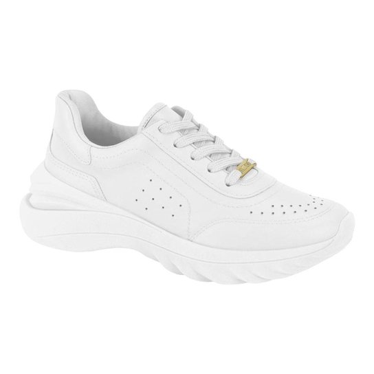 Tênis Vizzano 1403.100 Chunky Sneaker Tratorado Flatform Feminino - Branco Menor preço em Tênis Vizzano 1403.100 Chunky Sneaker Tratorado Flatform Feminino - Branco