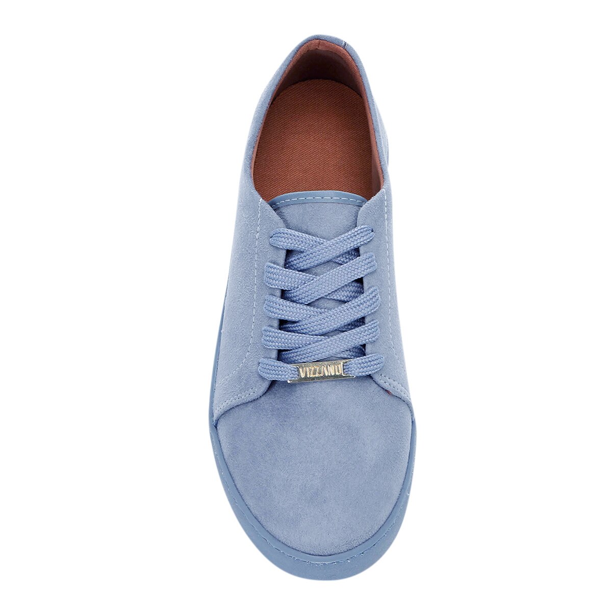tenis vizzano camurça azul