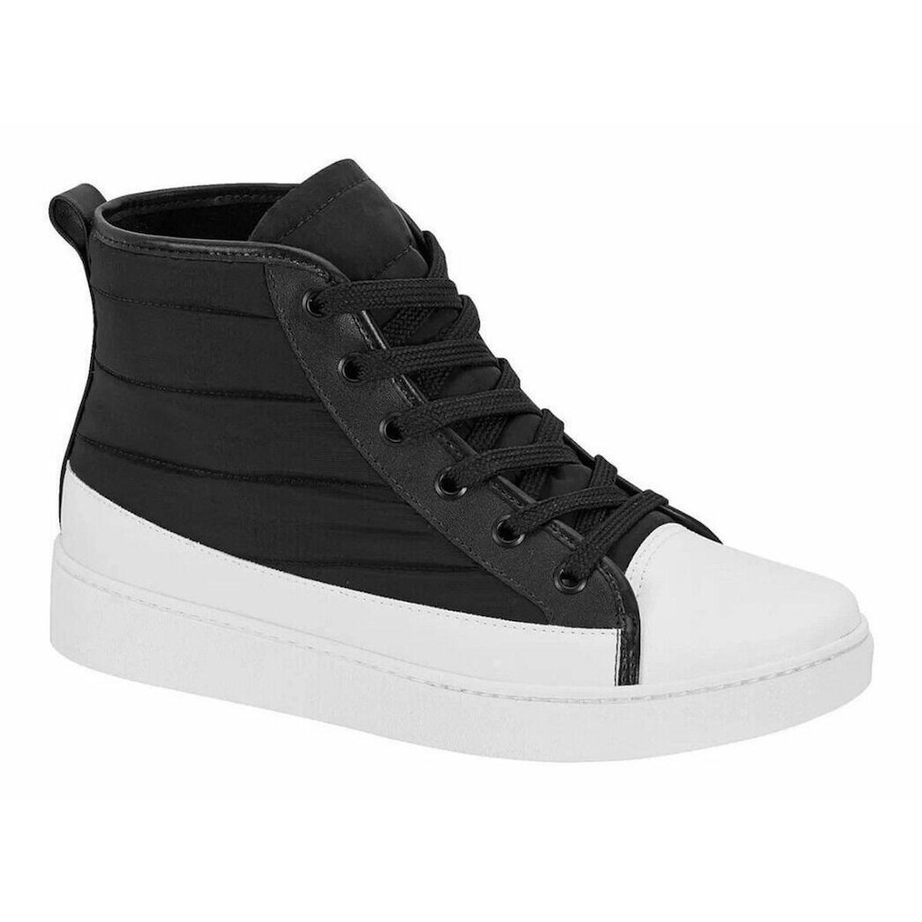 Tenis Vizzano Cano Alto Nylon Feminino - Preto