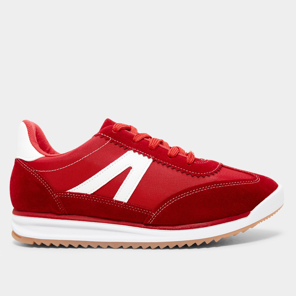 Tenis Vermelho Tênis Vizzano Com Listras Feminino Tênis Vizzano