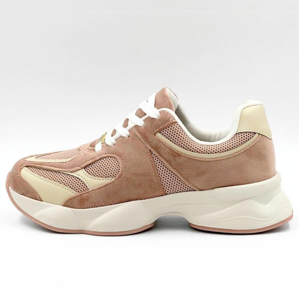 Tênis Vizzano Casual Flatform com Suede Feminino