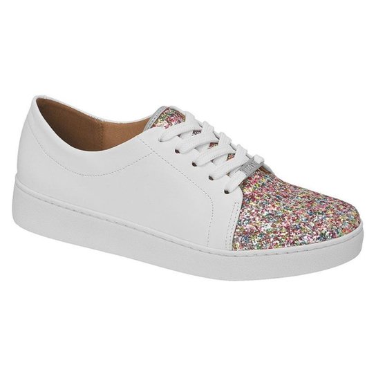 Tênis Vizzano Casual Gliter Feminino Branco Netshoes