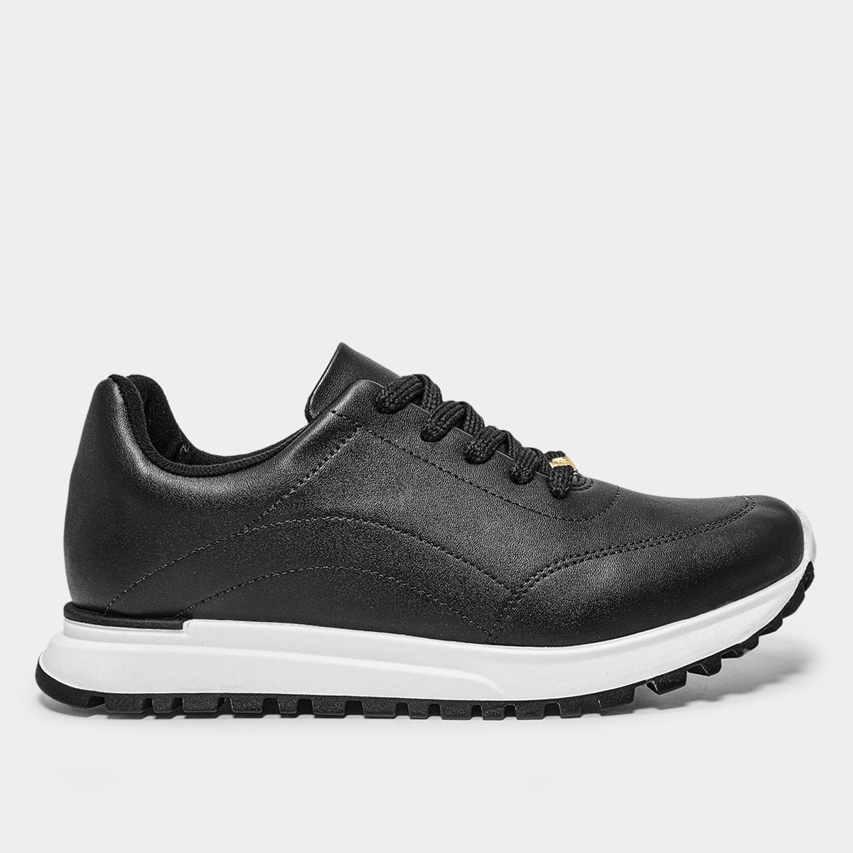 Tênis Vizzano Casual Tratorado Feminino Preto Netshoes