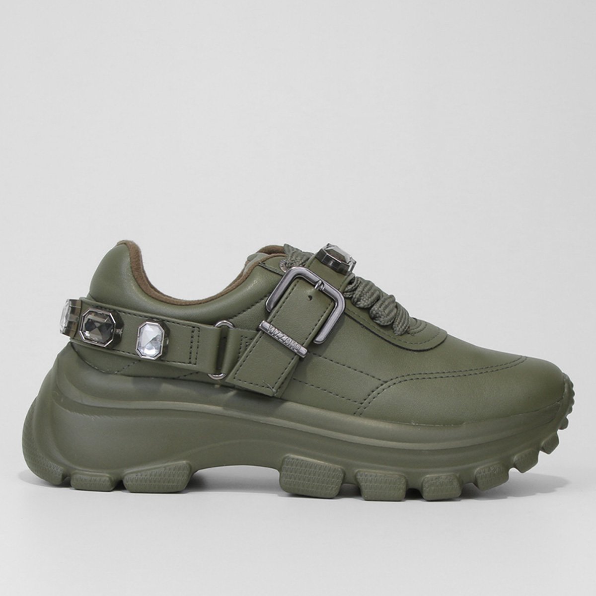 Vizzano Tênis Com Pedraria Tenis Vizzano Feminino Verde Encontre
