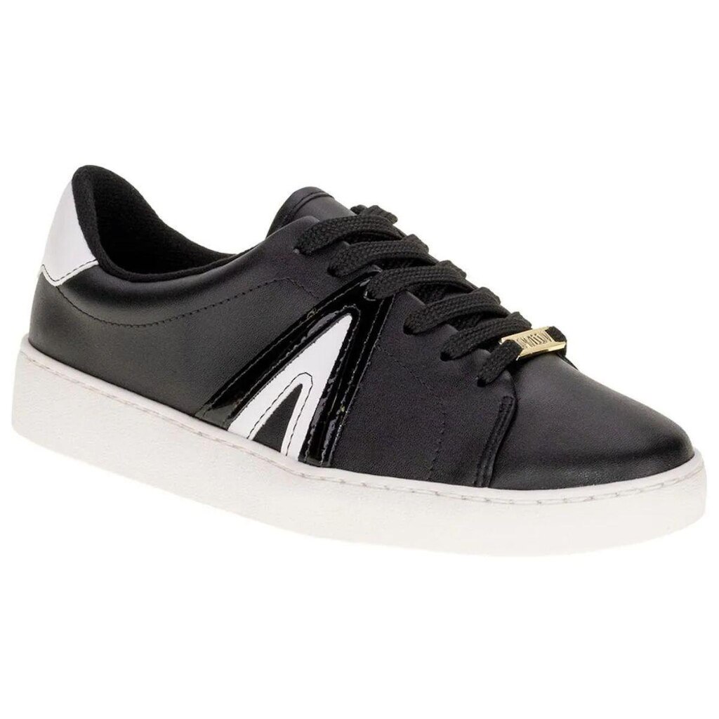 Tenis Vizzano Feminino Casual Flatform Conforto Macio - Preto - 40