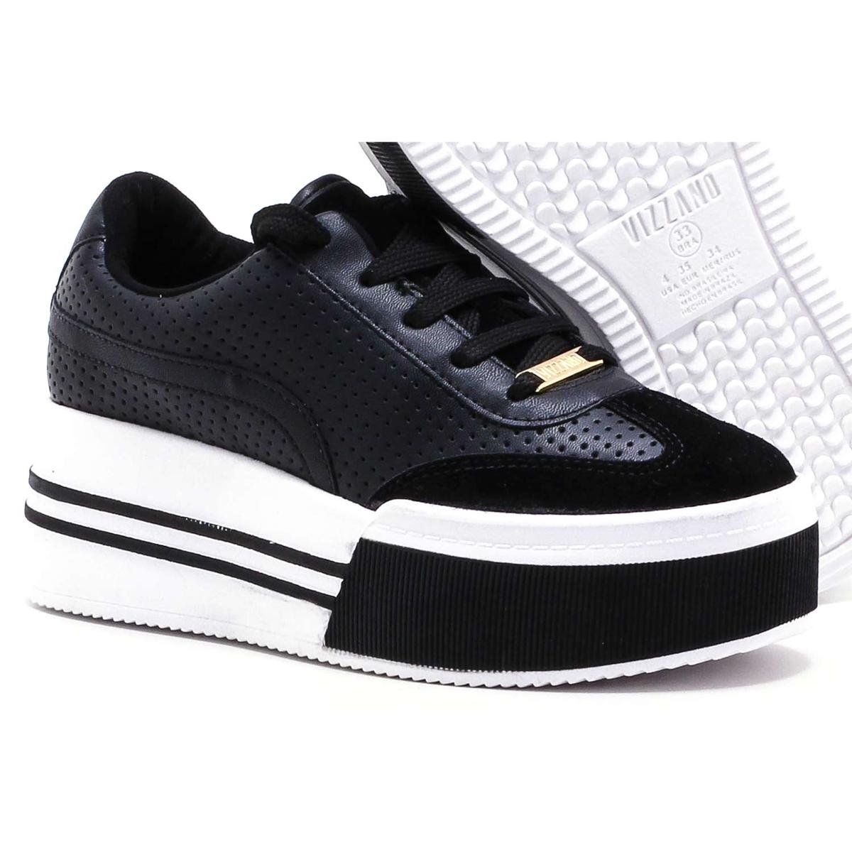 tenis vizzano trendy e comfy