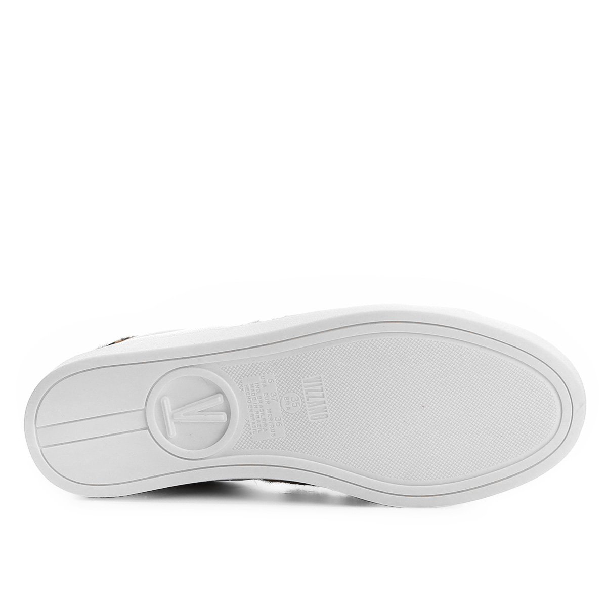 tênis vizzano jacquard oncinha feminino