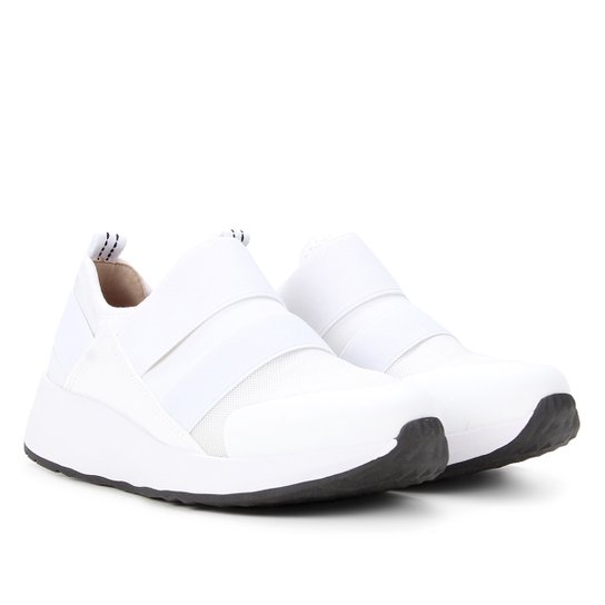 Tênis Vizzano Jogging Elástico Feminino - Branco Menor preço em Tênis Vizzano Jogging Elástico Feminino - Branco