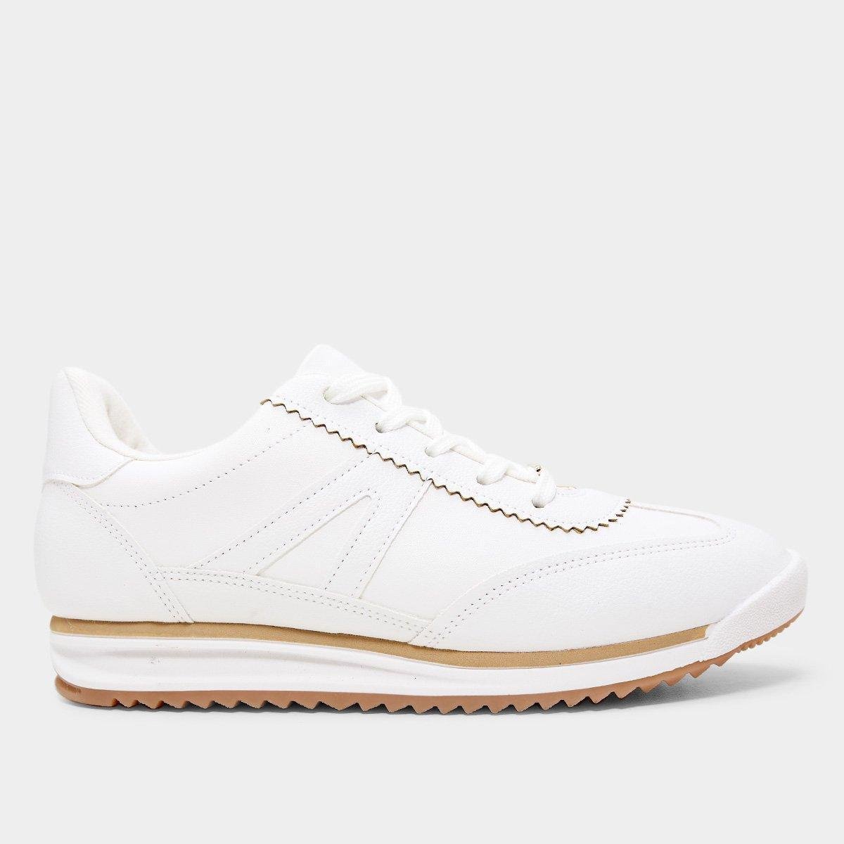Vizzano Flatform Tenis Vizzano Jogging Tratorado Branco TÃªnis