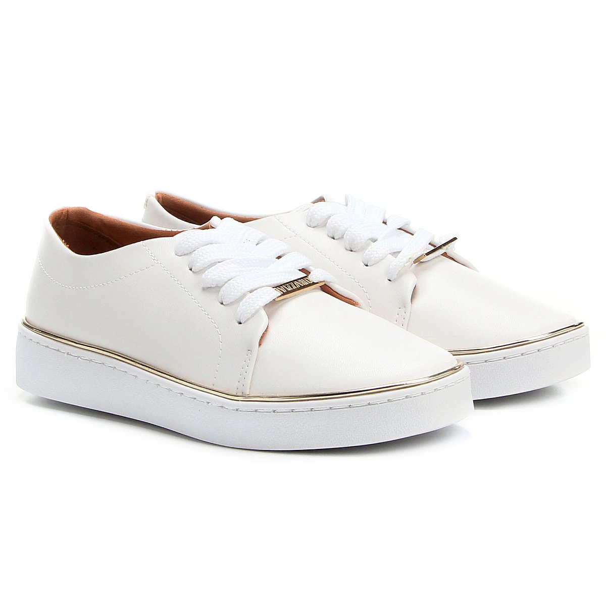 tenis vizzano metal branco