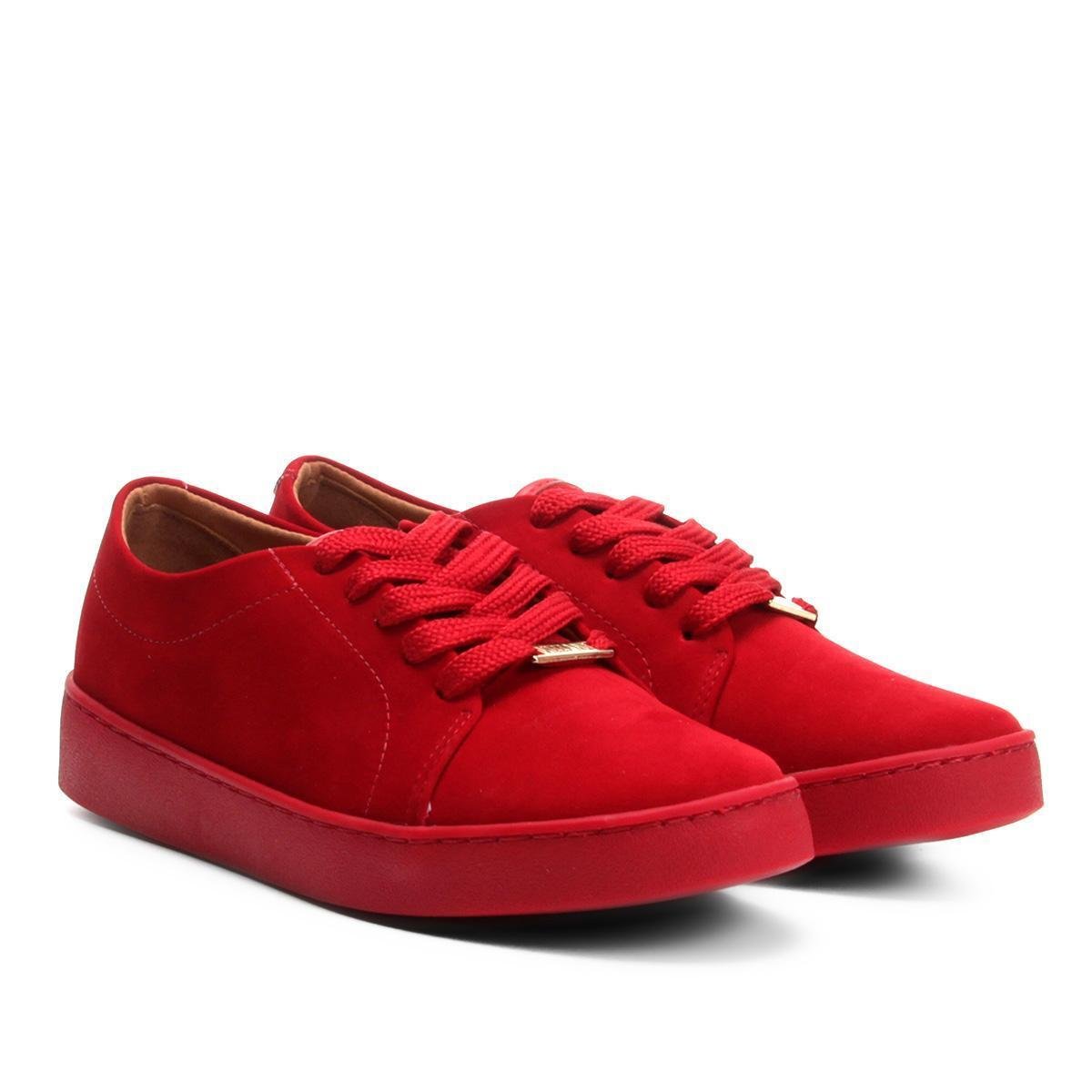 Vizzano Tênis Feminino Vermelho Tênis Casual Tenis Feminino