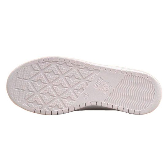 Tenis Vizzano Recortes Laterais Chunky Branco+Cinza Netshoes