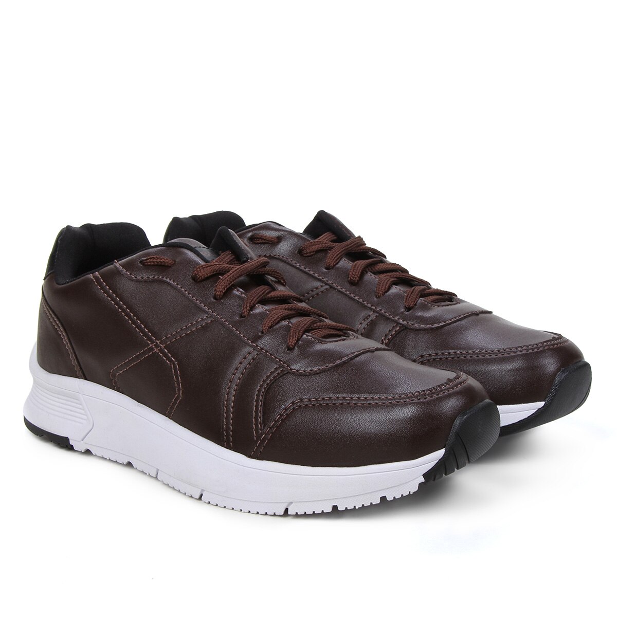 tênis cano curto couro walkabout midnight masculino