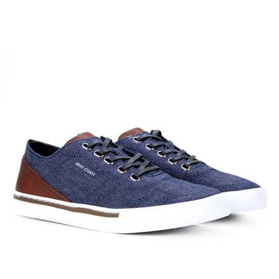 Tênis West Coast Jeans Masculino Azul Netshoes