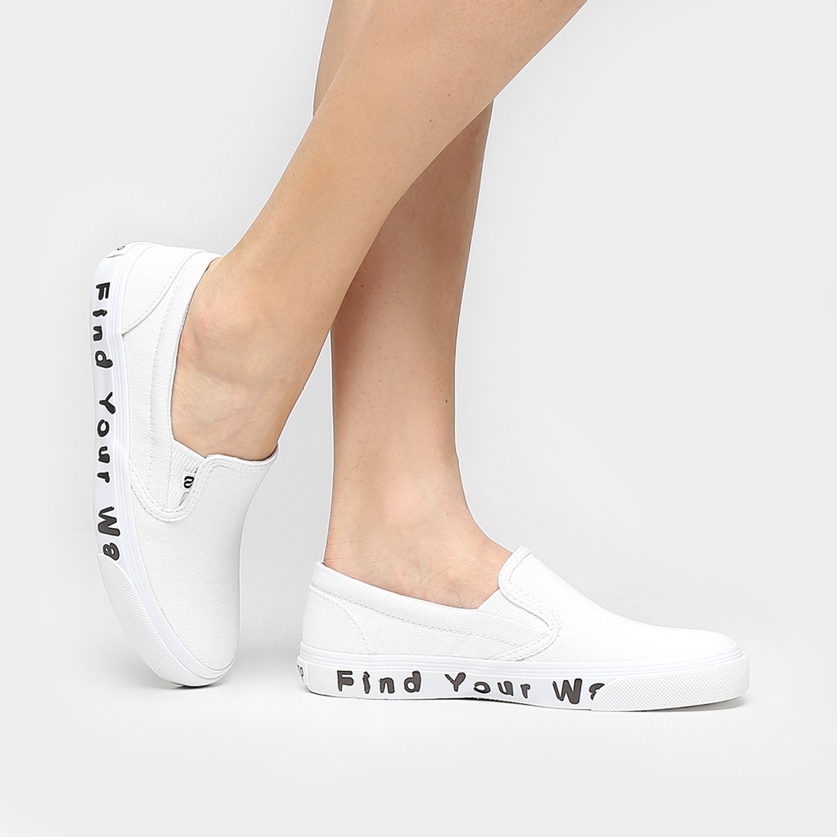 slip on netshoes