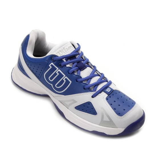 Tênis Wilson Force Masculino - Azul Royal+Branco