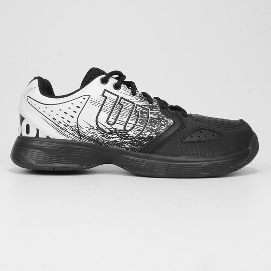 Tênis Wilson K Ultimate Masculino - Branco+Preto Menor preço em Tênis Wilson K Ultimate Masculino - Branco+Preto