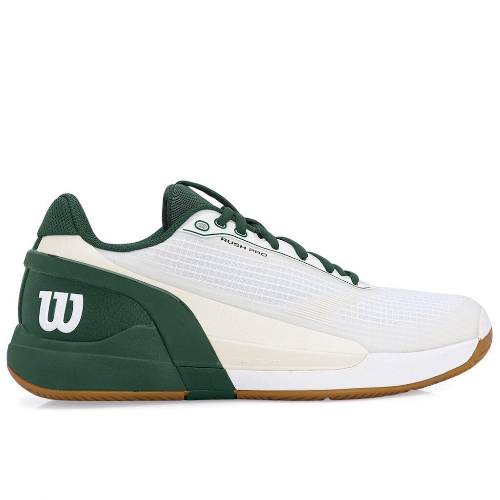 Tênis Wilson Rush Pro 5 All Court Branco e Verde