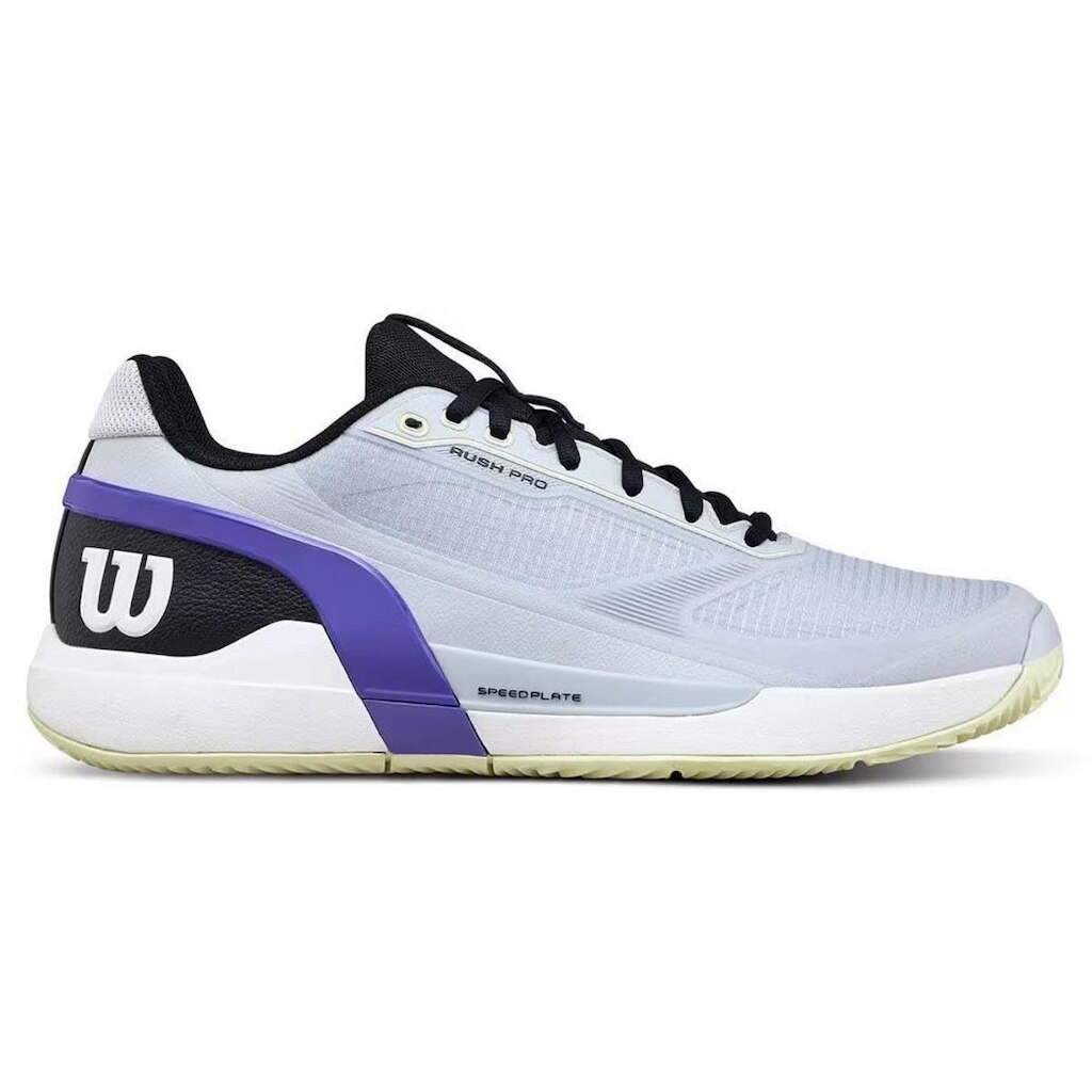 Tênis Wilson Rush Pro 5 Clay Cinza e Preto Masculino
