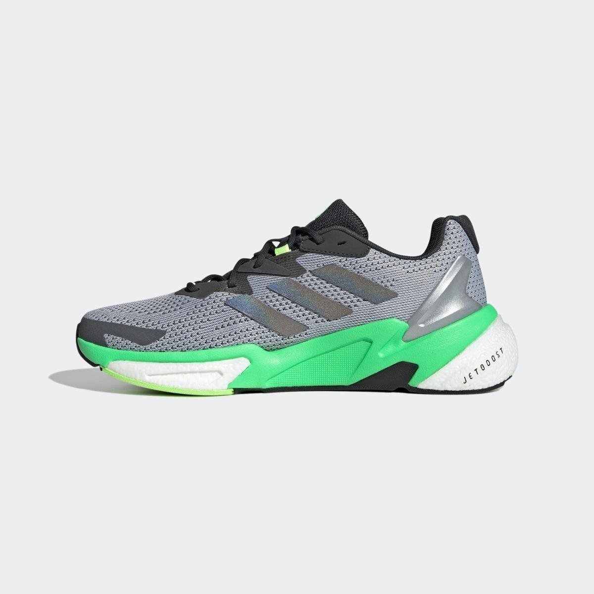 。 Tênis X9000L3 Adidas - Cinza+Verde | Netshoes