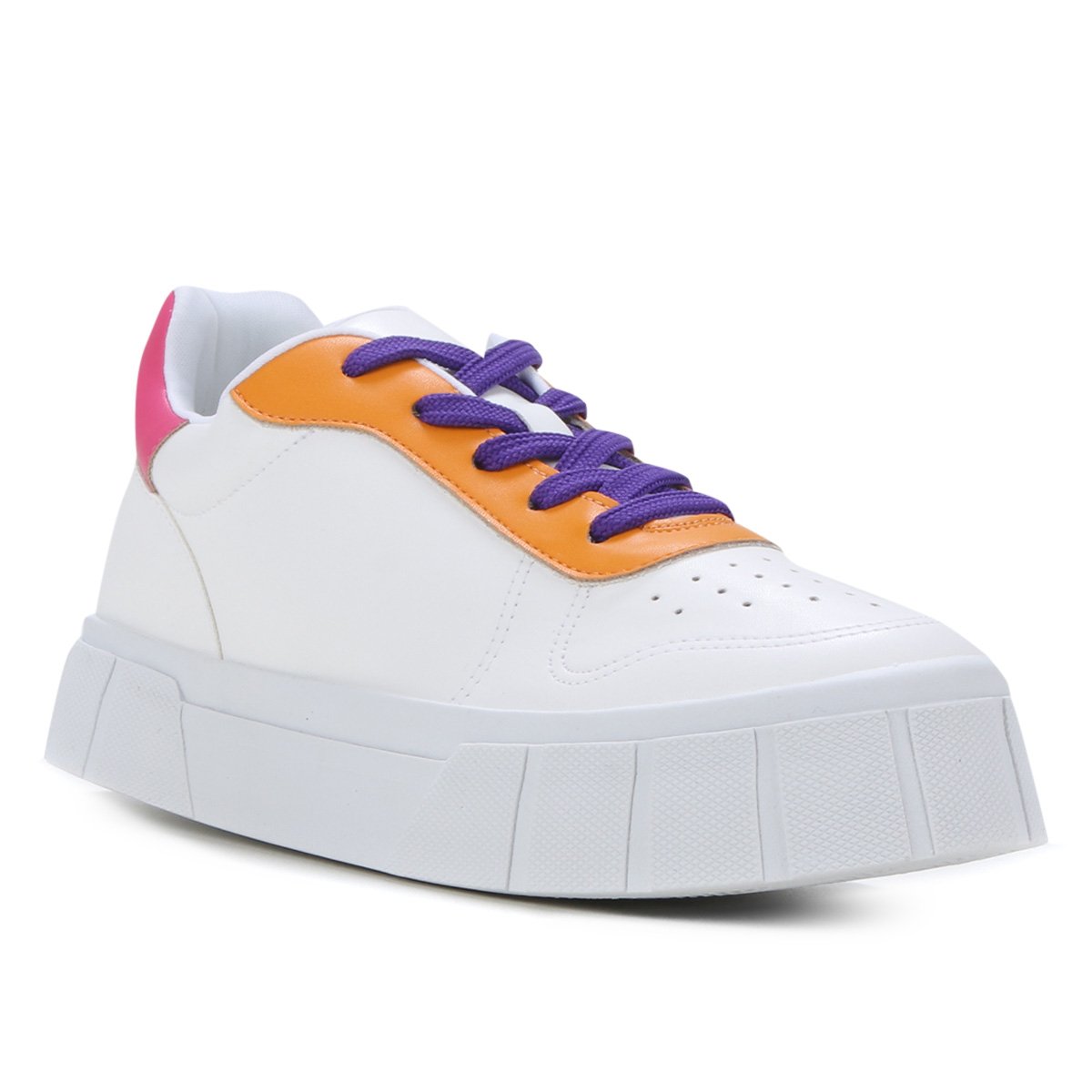 Tênis Zatz Flatform Liso Feminino - 1