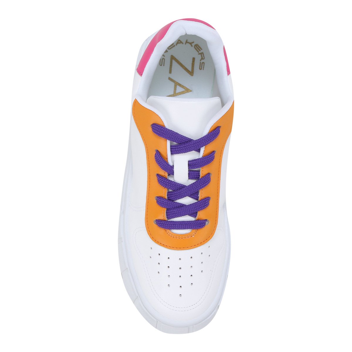 Tênis Zatz Flatform Liso Feminino - 2