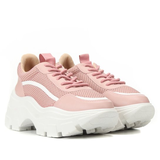 Tenis Branco Tenis Zatz Rosa Tenis Chunky Zatz Branco Discount