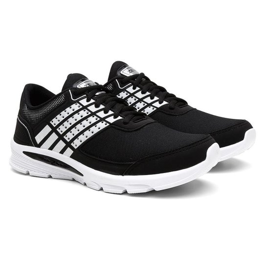 Tênis Zeus Esporte Solado Borracha Masculino - Branco+Preto Menor preço em Tênis Zeus Esporte Solado Borracha Masculino - Branco+Preto