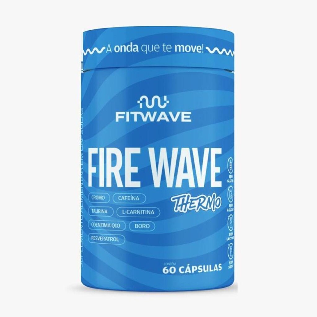Termogênico Fire Wave Thermo (60 Caps) FitWave