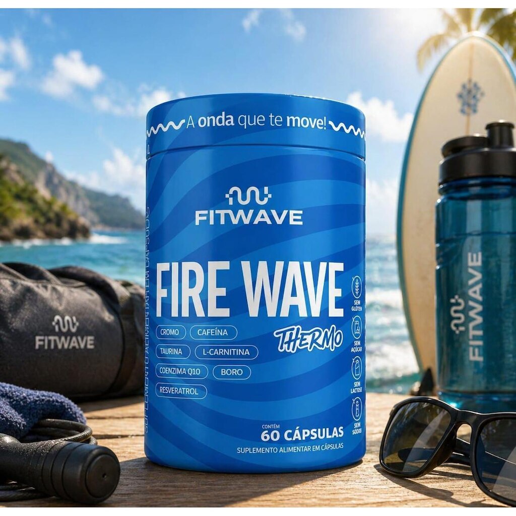 Termogênico Fire Wave Thermo (60 Caps) FitWave