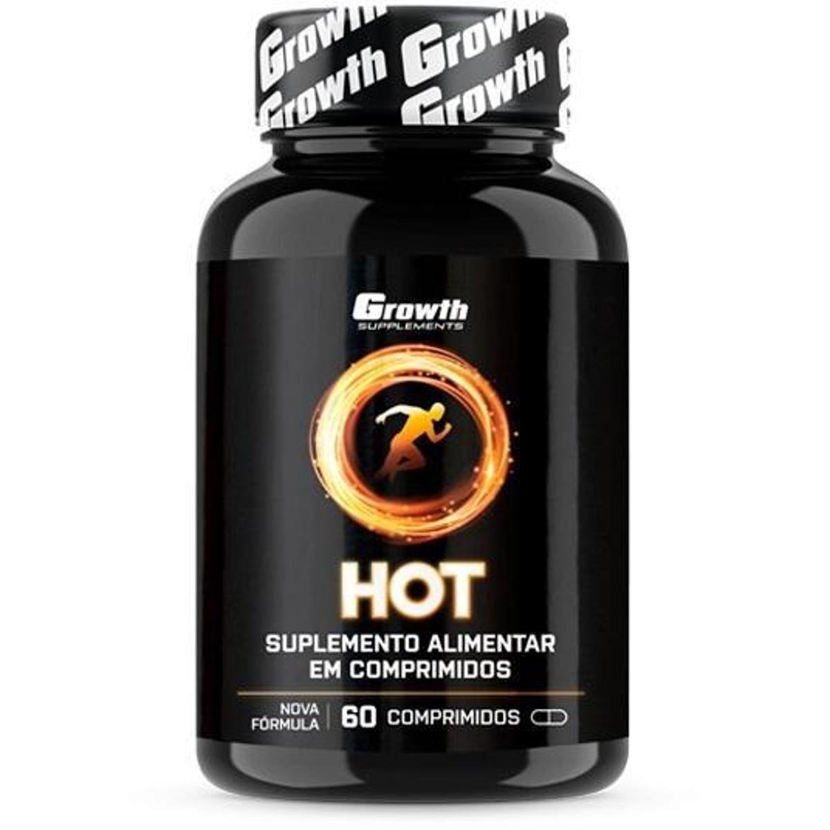 Termogênico Hot Growth Supplements - 60 comprimidos