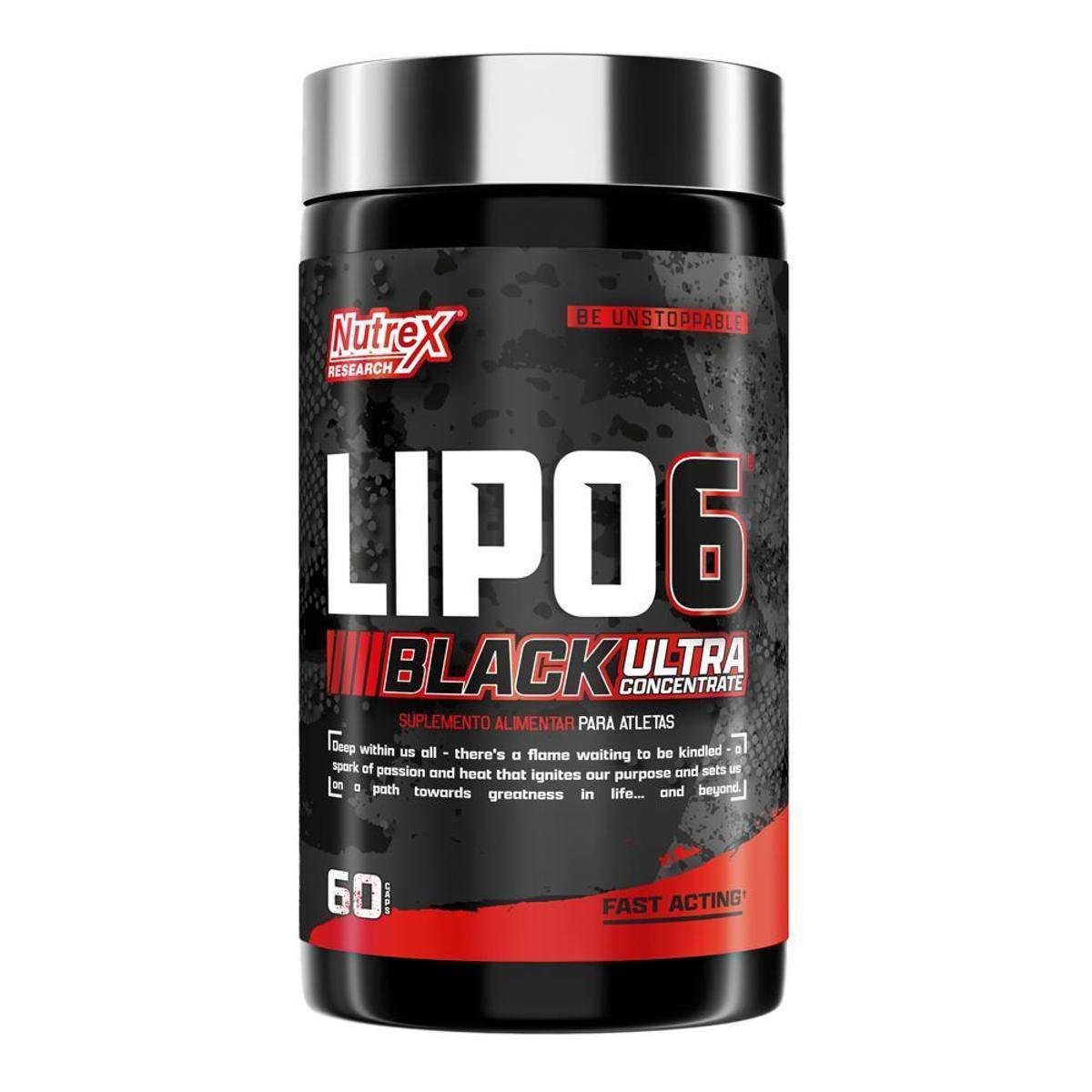 Termogênico Lipo-6 Black Ultra Concentrado 60 Cáps Lipo - Nutrex Research Menor preço em Termogênico Lipo-6 Black Ultra Concentrado 60 Cáps Lipo - Nutrex Research