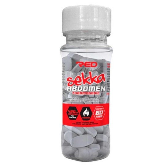 Termogênico Sekka Abdomen 420mg 60 Tabletes Red Series Menor preço em Termogênico Sekka Abdomen 420mg 60 Tabletes Red Series