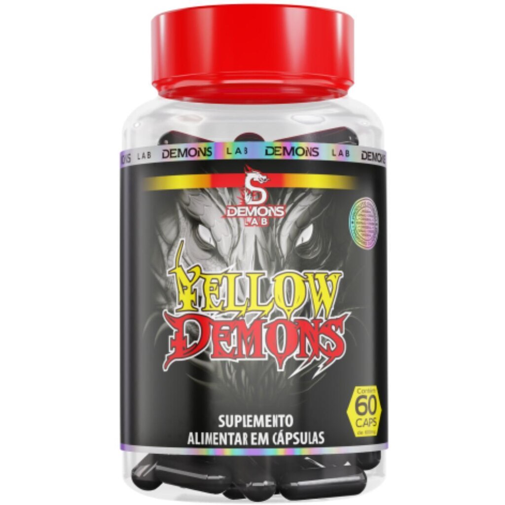 TERMOGÊNICO YELLOW DEMONS 60 CÁPSULAS DEMOSN LAB