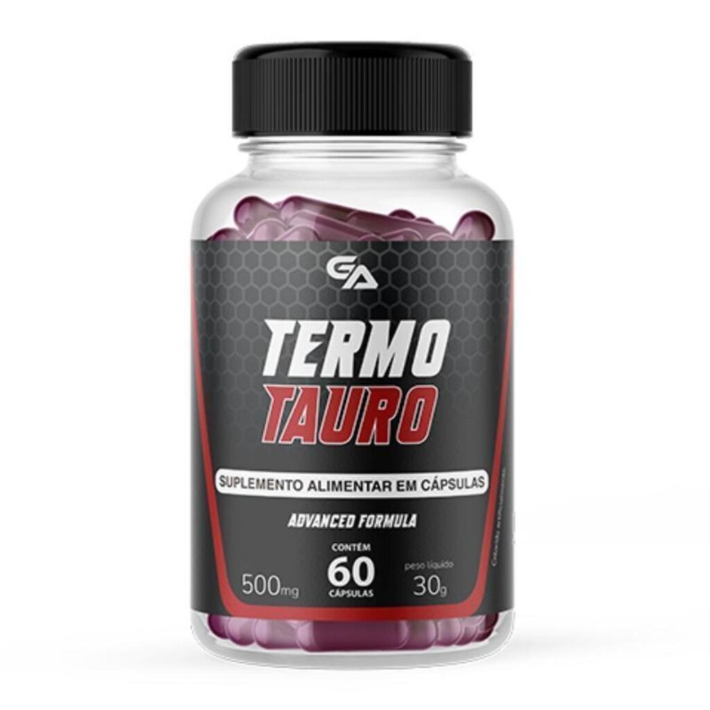 Termotauro termogênico 60 Cápsulas