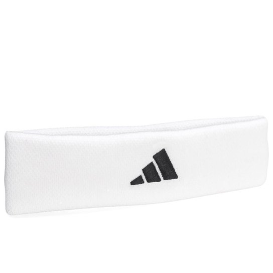 Testeira Adidas Branca e Preta
