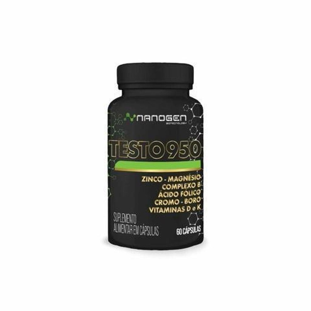 TESTO950PERCURSOR 60 CAPSULAS NANOGEN BIOTECNOLOGY
