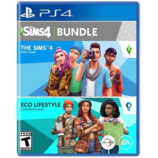 The Sims 4 Plus Eco Lifestyle Bundle - PS4 - Incolor