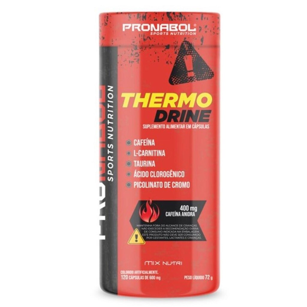 Thermodrine - 120 Caps - Pronabol
