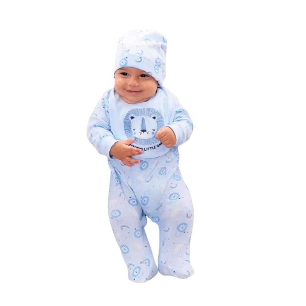 Tip Top Kit Maternidade 6 Pecas Leaozinho Azul