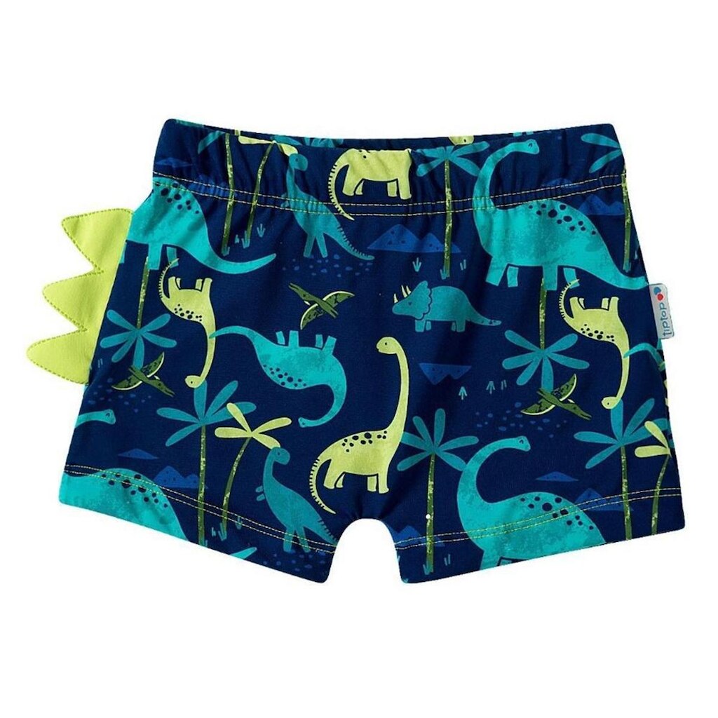Tip Top Sunga Boxer Toddler Dinossauro Azul