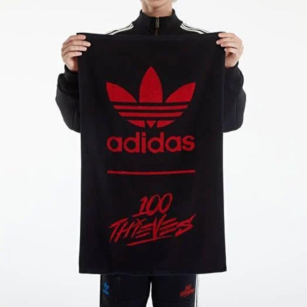 Toalha Adidas x 100 Thieves Black Noir Preto - IW4591
