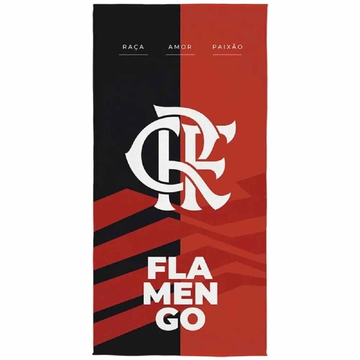 Toalha Banho Lepper Aveludada Transfer Flamengo 70 cm x 1,40 m Menor preço em Toalha Banho Lepper Aveludada Transfer Flamengo 70 cm x 1,40 m